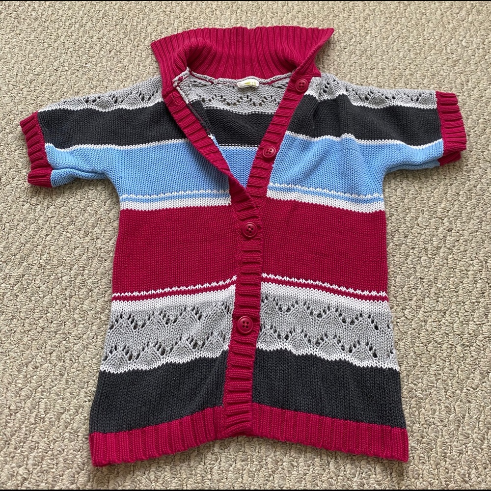 Color-block Knitted Sweater - Picture 3 of 8